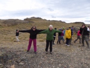 Adriana and Me learning to fly